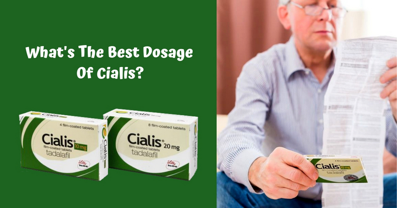 What's The Best Dosage Of Cialis